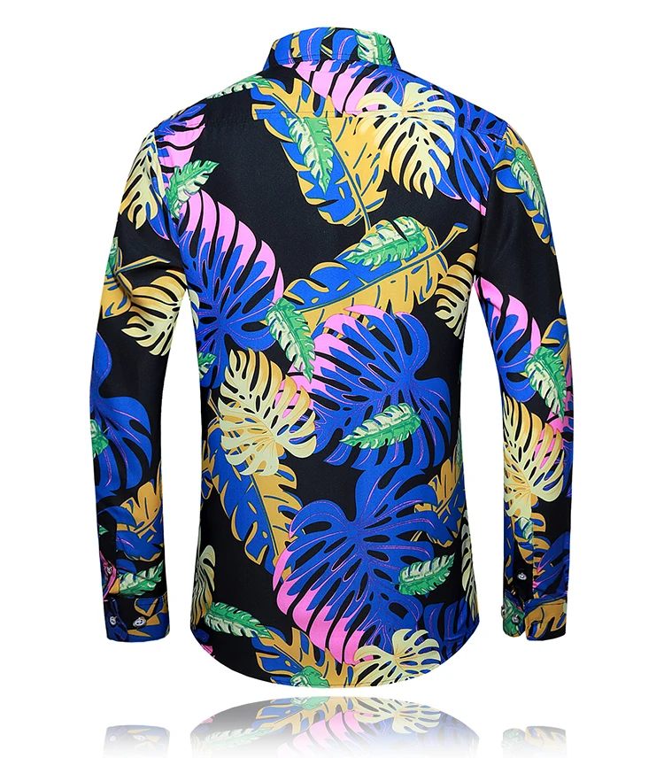 6XL 7XL повседневная мужская рубашка, осень, Новое поступление, индивидуальная, с принтом, с длинным рукавом, рубашки для мужчин, s, модная, большой размер, деловая, Офисная рубашка