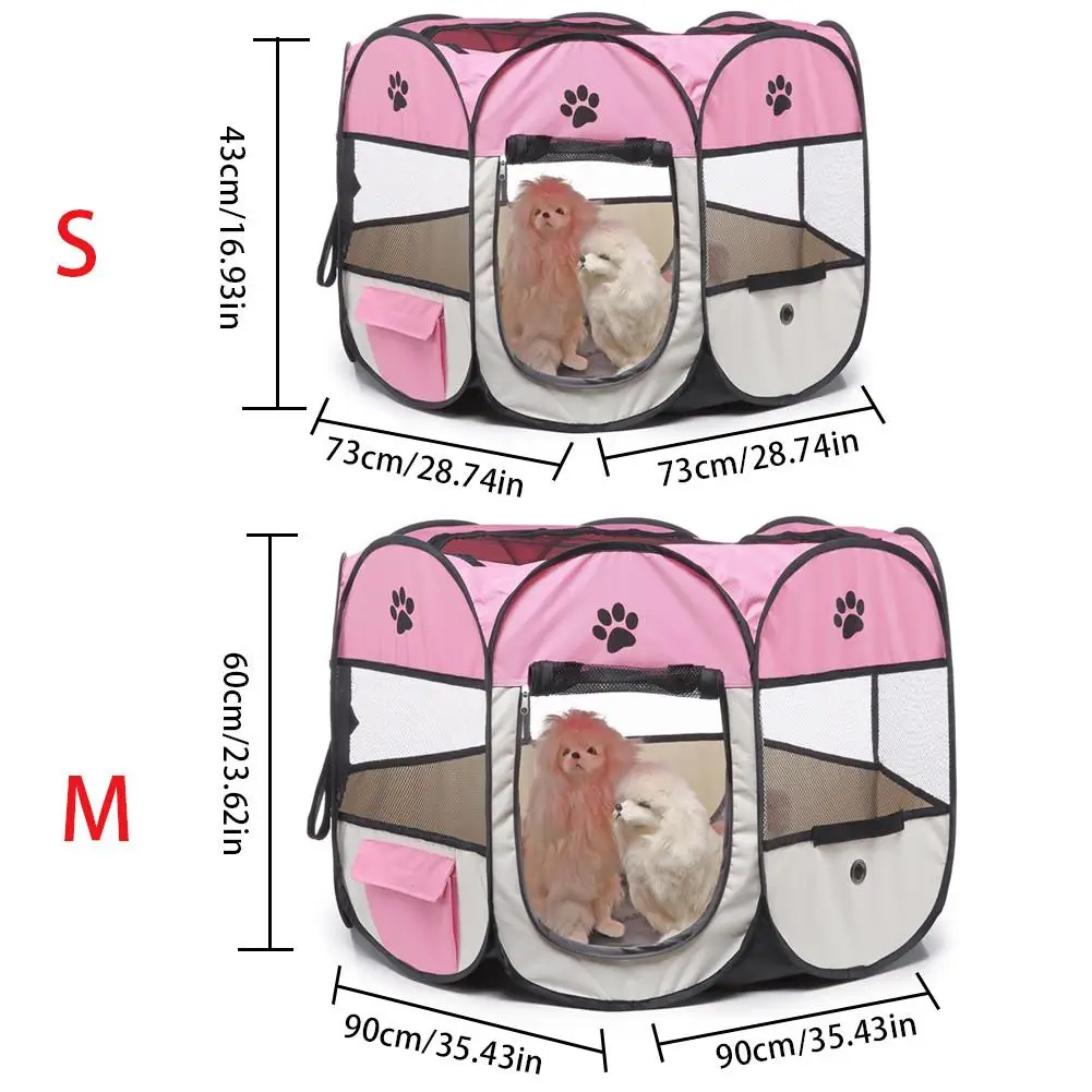 Водонепроницаемый манеж для щенков с держателем чайника сумка хранения игрушек