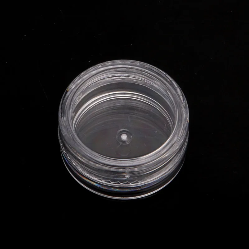 

1/50pcs Mini Sample Bottle Cosmetic Makeup Jar Pot Face Cream Lip Balm Container