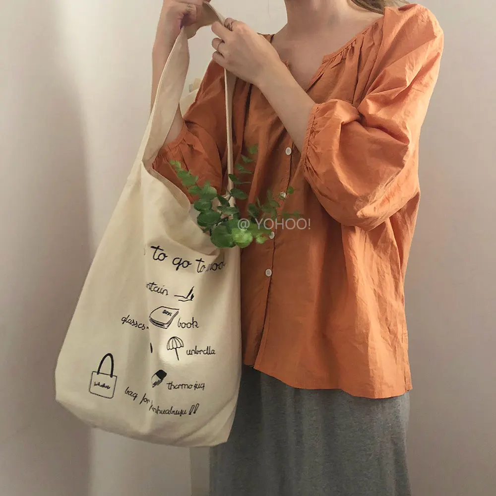 Простой ветер иллюстрация одного плеча Холщовая Сумка Портативная сумка для