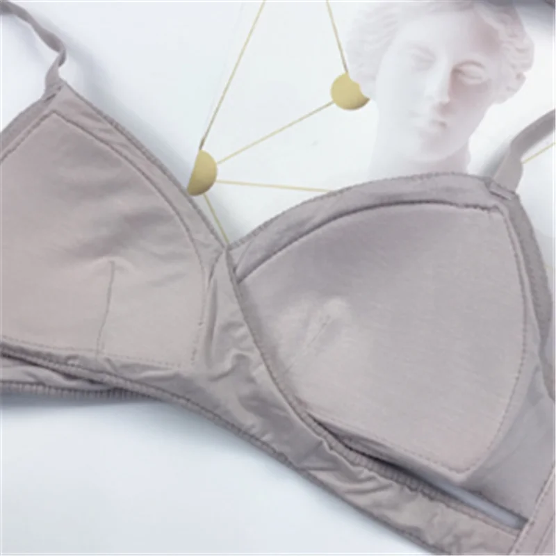 

Sexy Triangle Cup Bra Womens Push Up Bralette Summer Thin Section Breathable And Comfortable Lingerie