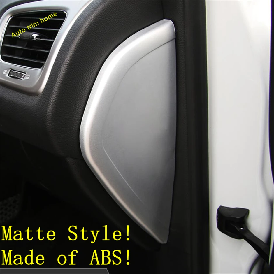 

Lapetus Window A Pillar Post Triangle / Side Dashboard Panel Cover Trim Fit For Jeep Compass 2017 - 2020 ABS / Auto Accessories