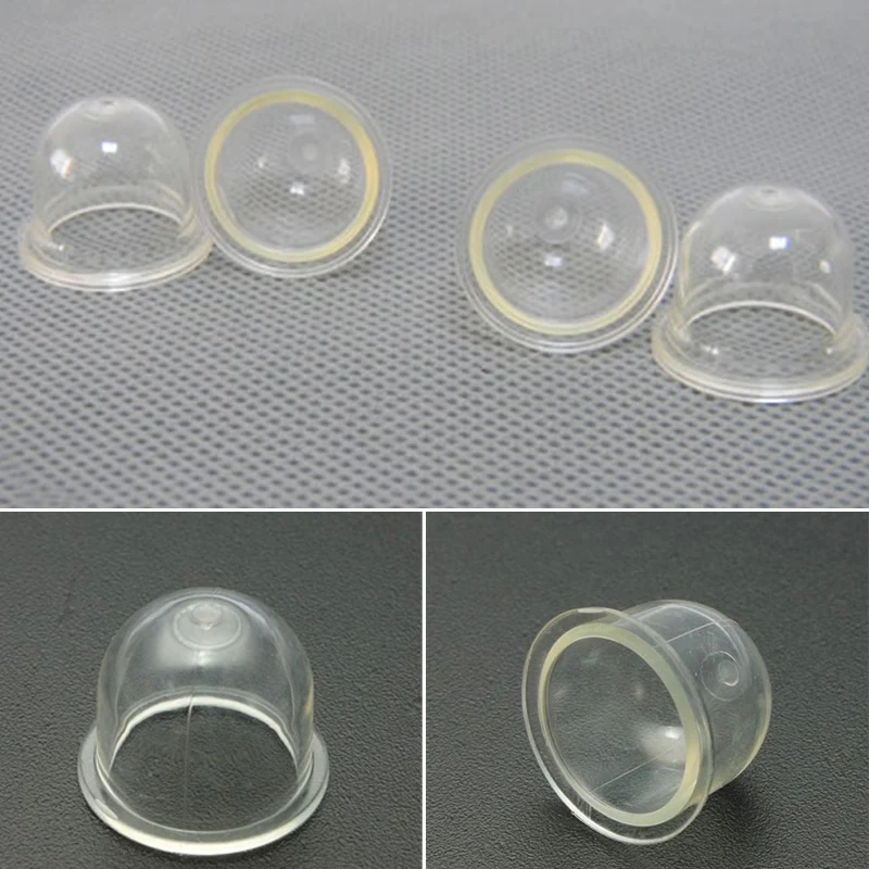 

5pcs 22.2mm Transparent Fuel Pump Carburetor Primer Bulb Oil Bubble Chainsaw Blower Trimmer Replacement Clear Eradicator