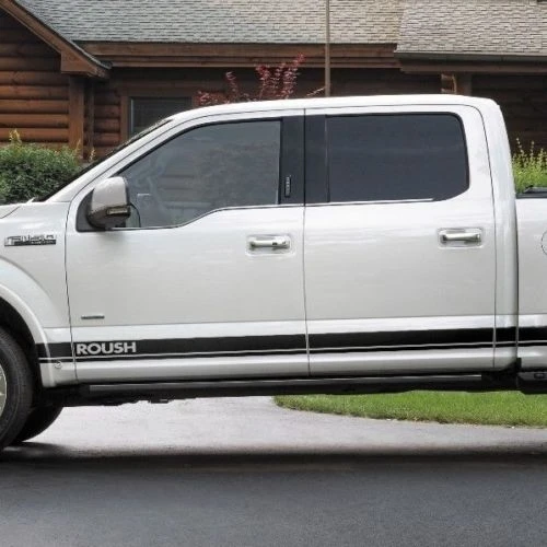 

For 1Pair/2Pcs Ford F-150 mk13 Roush graphics side stripe decal sticker