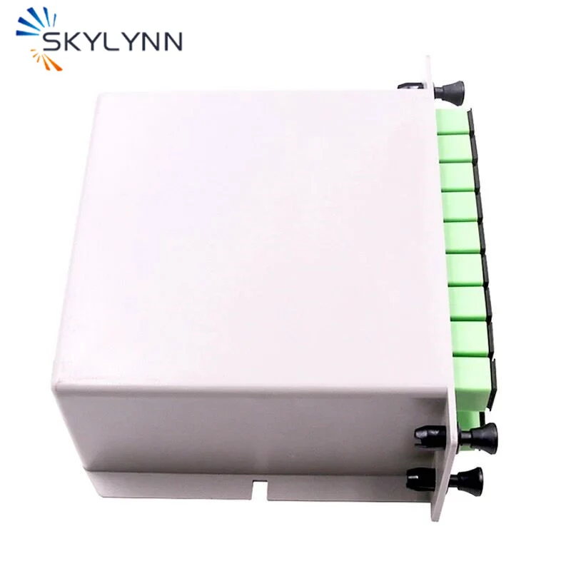 1PCS SC/APC 1*16 LGX Module PLC Splitter, 16 Port SC APC Polished Insert Type Splitter with PC Material For FTTH