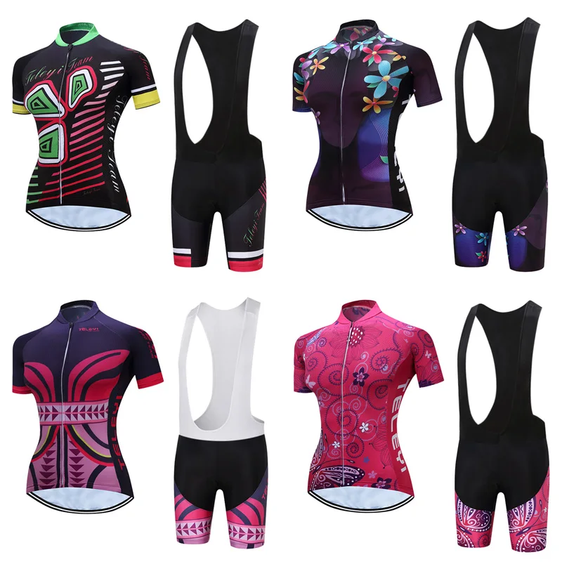 Велоспорт одежда для женщин комбинезон комплекты из платья велосипед MTB Джерси