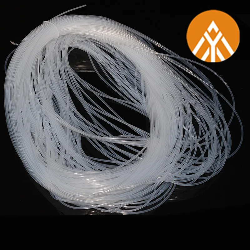 

Silicone rubber tube inner x outer dia 2*3, 4 ,5 ,6 3*4,5,6 , 4*5,6 ,7 ,8mm transparent clear pipe Hose