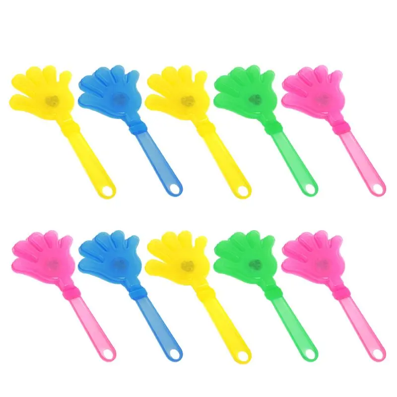 

Colorful Hand Clapper Concert Party Cheering Props LED Flashing Clapping Toys