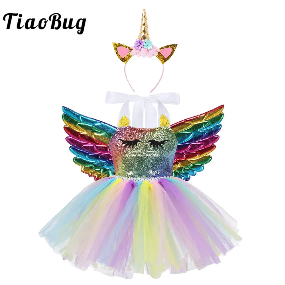 TiaoBug Хэллоуин Мультфильм Аниме Принцесса Косплей Костюм Девушки Красочные