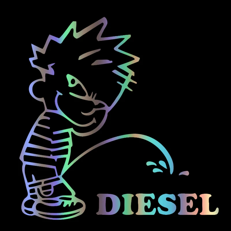 CS 1763# отражающий наклейки на авто Baby Diesel водонепроницаемые машину наклейка для