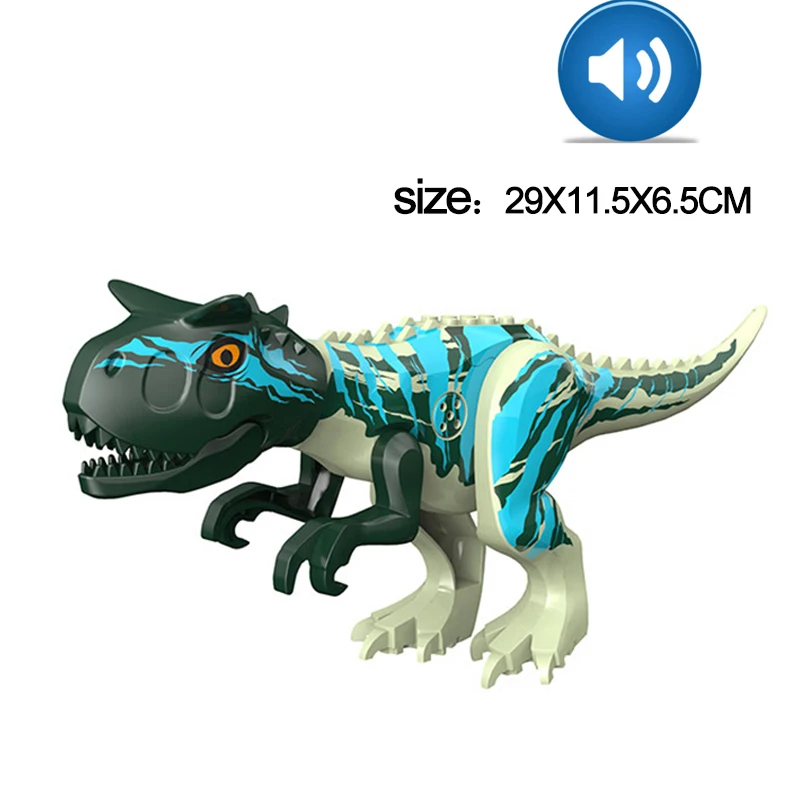 Конструктор игрушечный в виде динозавра рицератопс тираннозавр животные