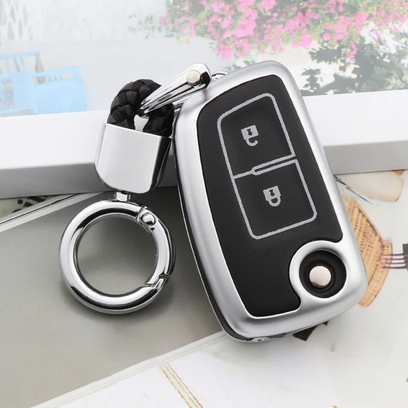 Чехол из цинкового сплава и светящегося автомобильного ключа для Nissan Qashqai X trail