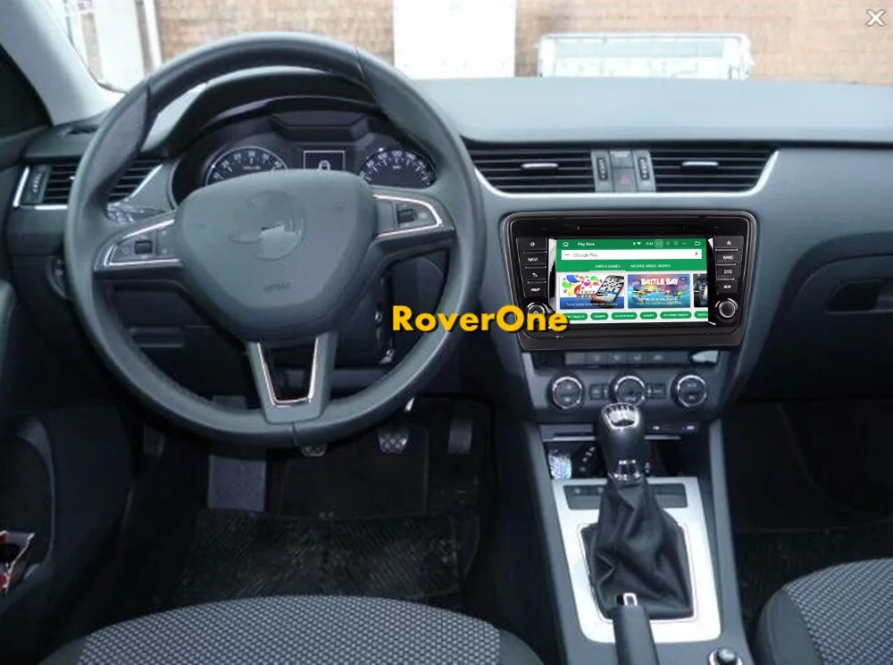 Автомобильный мультимедийный плеер RoverOne S200 Android 8 0 для Skoda Octavia Авторадио DVD радио