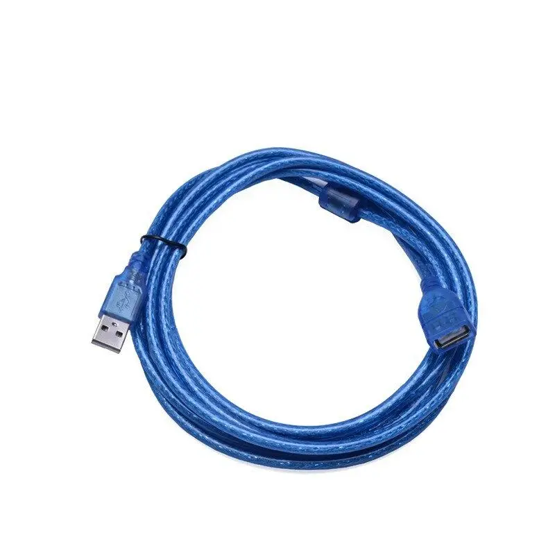 

5FT 1,5 м USB 2,0 штекер для муфтовый стыковочный переводник Удлинительный кабель удлинитель шнура