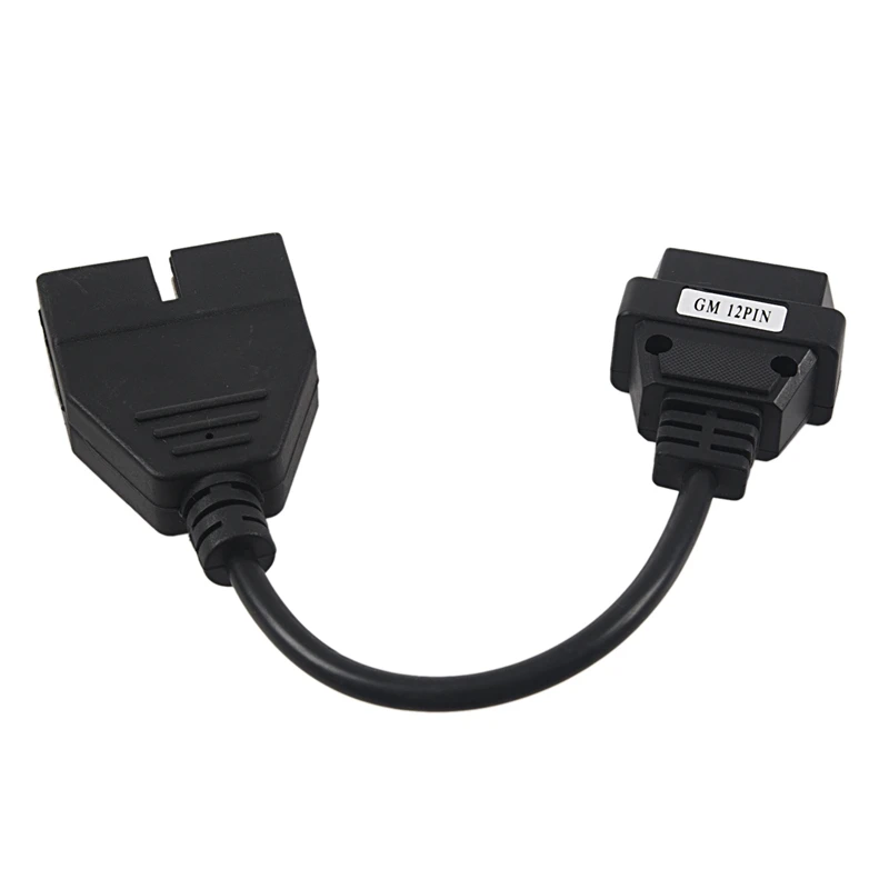 NEW-OBD2 удлинитель 12 Pin к 16 гнездовой OBD1 OBDII разъем адаптер для GM транспортных