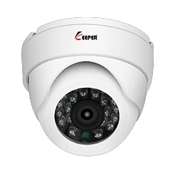 White Keeper 960P HD мини-камера безопасности с ИК-подсветкой 24 шт. ИК-светодиоды ночного видения аналоговая камера для помещений купольная камера видеонаблюдения CCTV камера s - Цвет: White