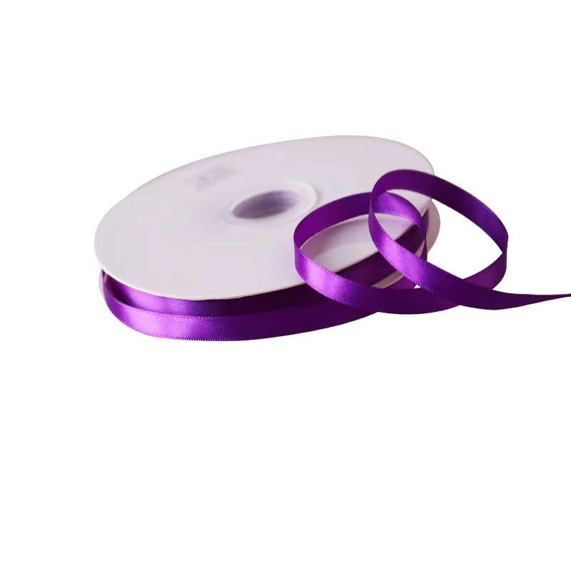 5 ярдов/рулон шелковые атласные ленты 10 мм | Дом и сад