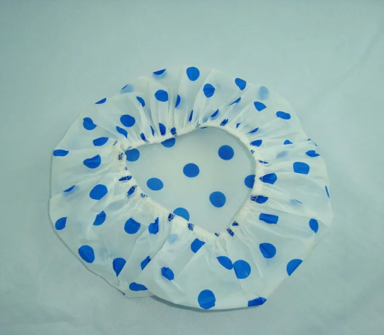 2 шт./лот Горячая Женская водонепроницаемая эластичная пластиковая шапочка для