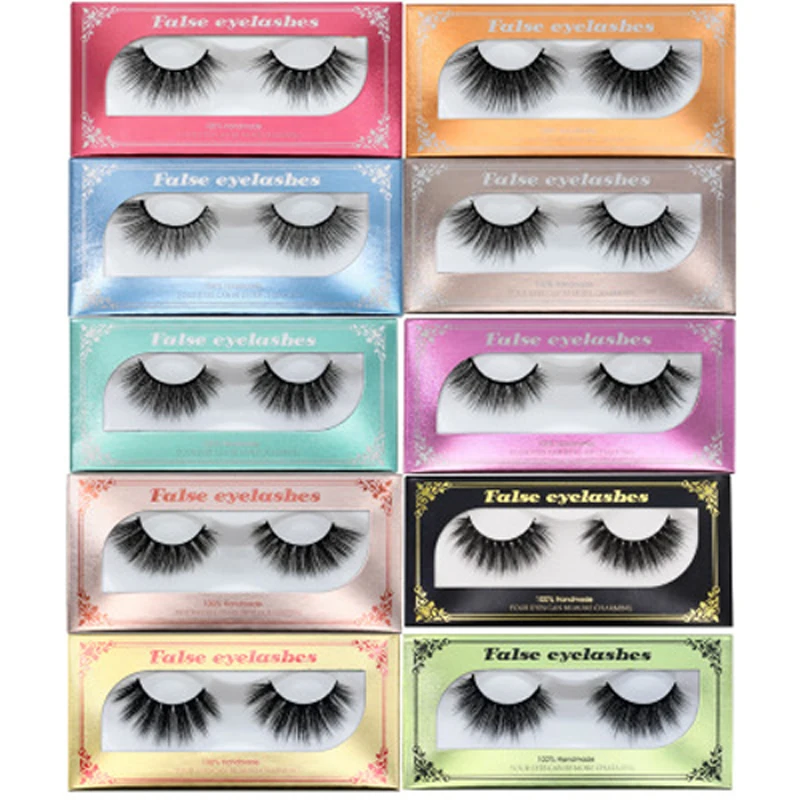 Красивые пушистые реснички для макияжа yiоберо 100% норковые ресницы сексуальные