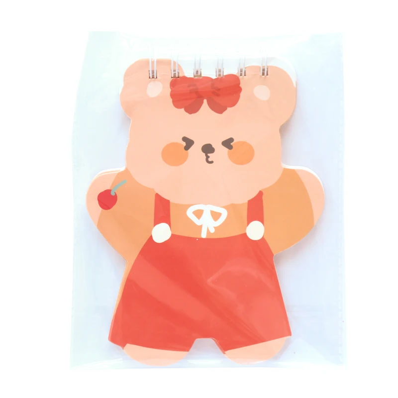 

60 pcs Kawaii Notepad Post it cute Little bear memo pad Diary to do list Office stationery for school 2021 Supplies