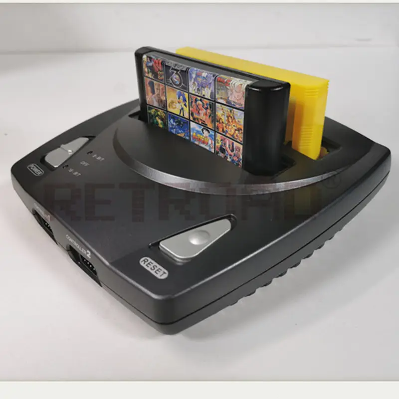 16Bit SEGA MD Genesis + FC/ Dendy+ Retro Dual Video Game Console RETROAD RD08HD Retron Combo Play Cartridge Two Players - купить по