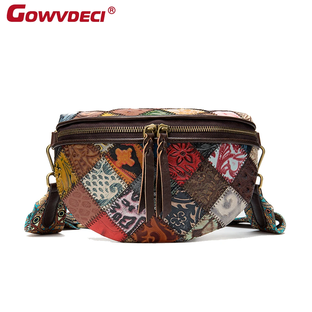 Женская сумка-мессенджер в стиле бохо модная кожаная сумка подходящая к цвету |