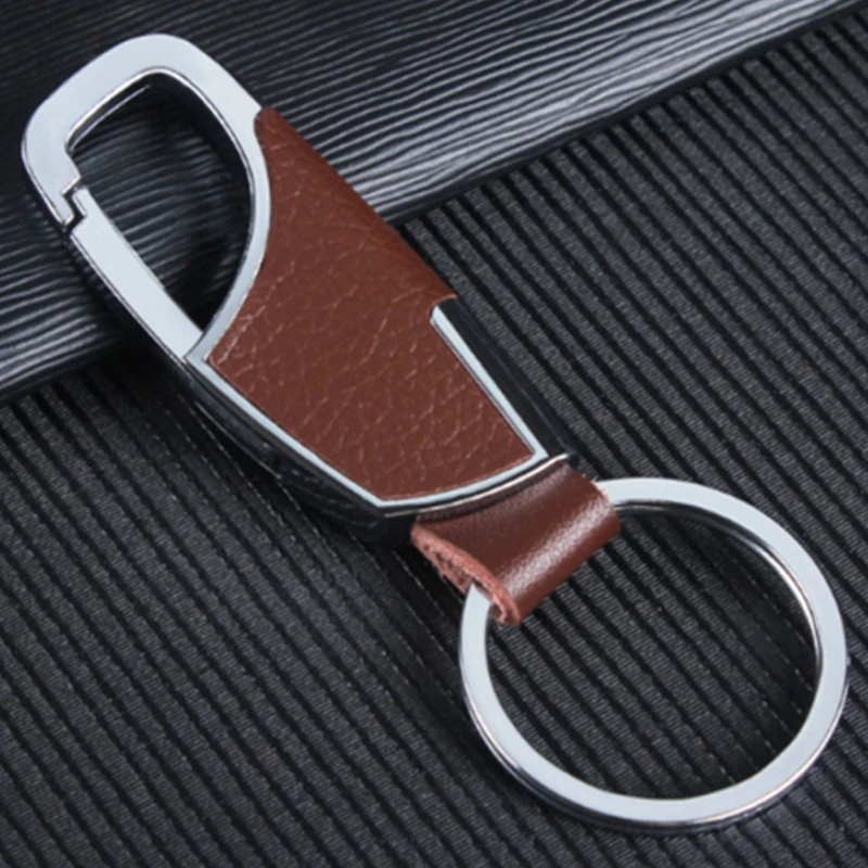 

Exquisite metal leather keychain key for Toyota Corolla RAV4 Yaris Honda Civic Accord Fit CRV Nissan Qashqai Juke X-trail Tiida