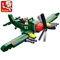 military air force ww2 soviet union il 2 attack planes fighter building blocks sets army gaz 67 car bricks educational boys toys