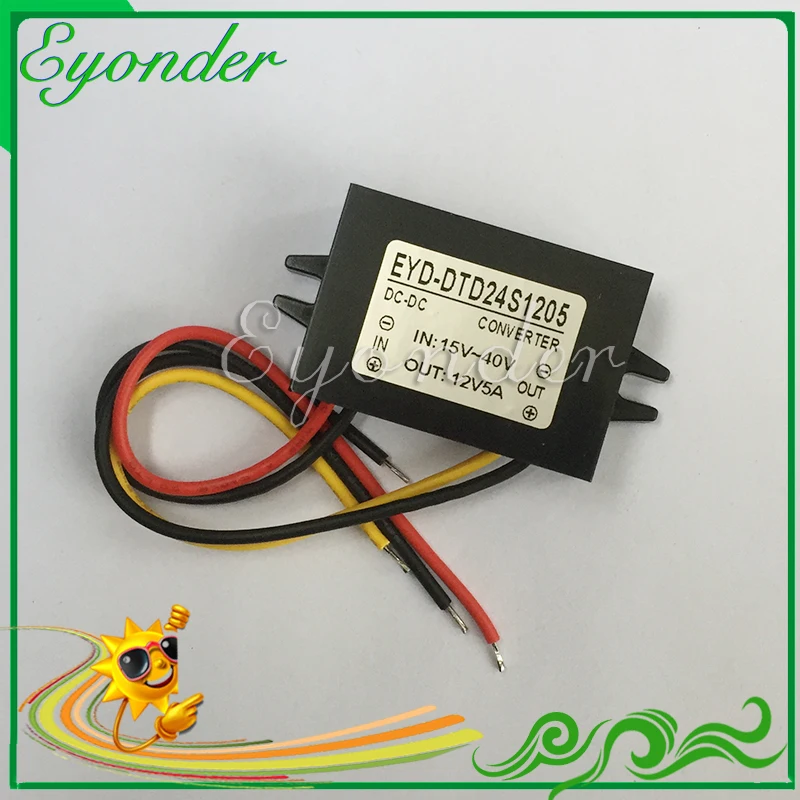 Цена по прейскуранту завода dc преобразователь 30v ~ 60v 36v 48v к 24v 3a 5a 6a 72w 120w 144w
