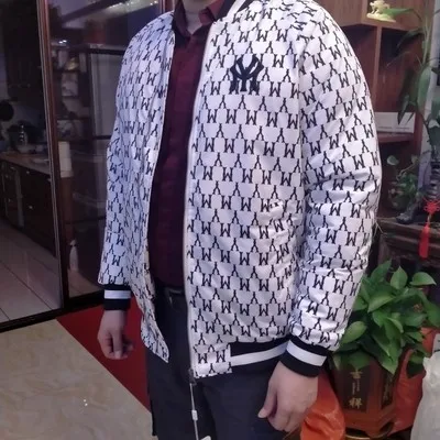 2021 Brand men fashion baseball jackets Winter Warm Airborne Bomber Jacket MY letter embroidery Coat Mens Thicken Casual Jacket