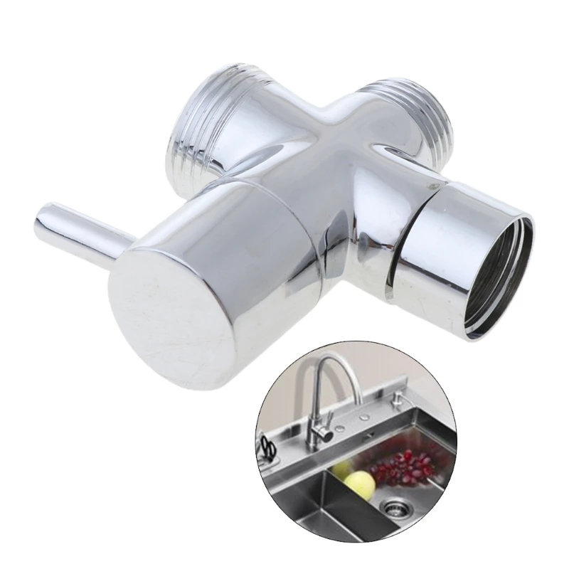 Новый 3 ходовой клапан T adapter для отводной ванны туалета биде распылителя насадки