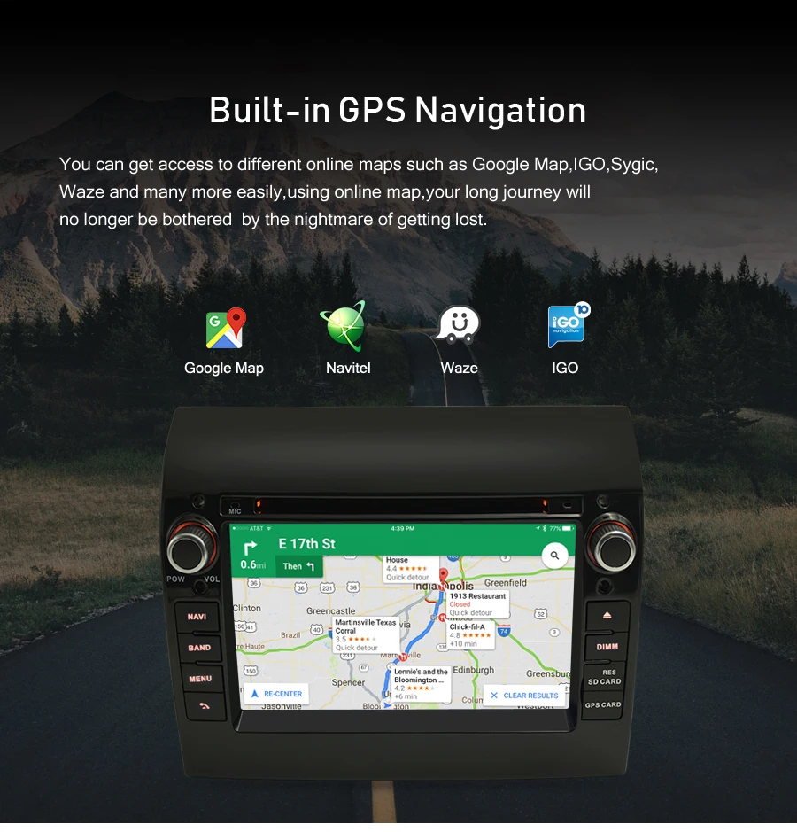 4G ram Android 9,0 автомобильный Радио dvd-плеер gps Мультимедиа Стерео для Fiat Ducato 2008- Citroen Jumper peugeot Boxer навигация