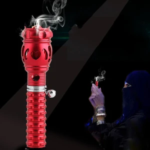 New Spot Portable Wood Incense Burner Lighter Middle East Crafts Arabian Incense Burner Cigarette Accessories Small Gifts