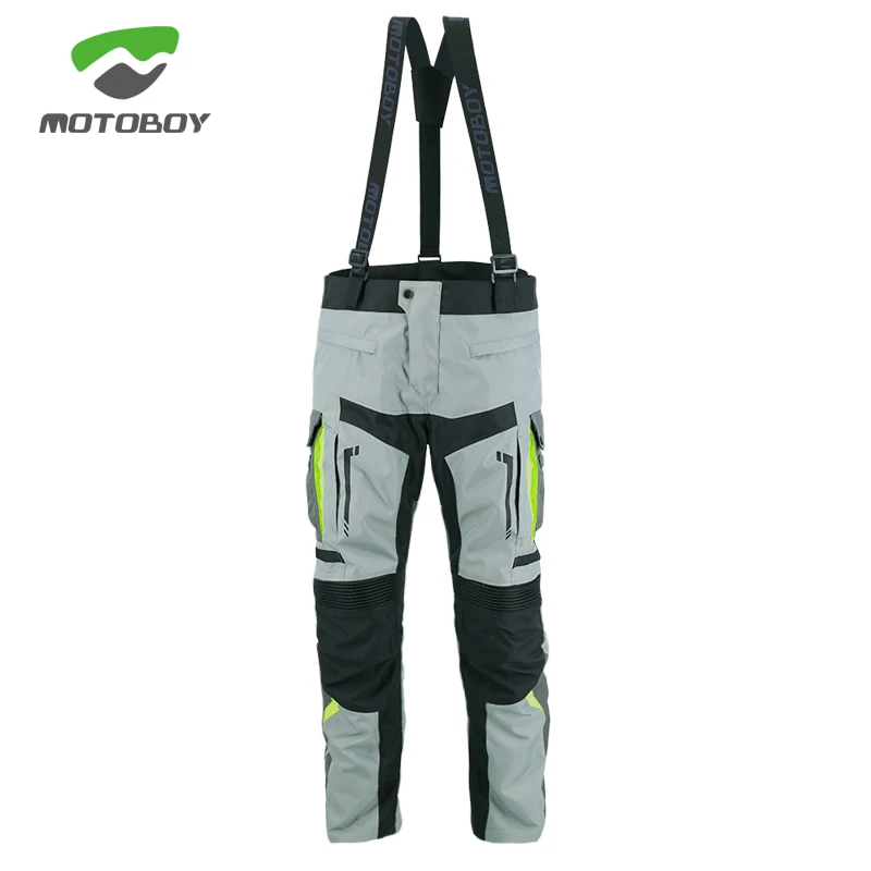 Мотоциклетные штаны Motoboy водонепроницаемые дышащие Теплые всесезонные защитные