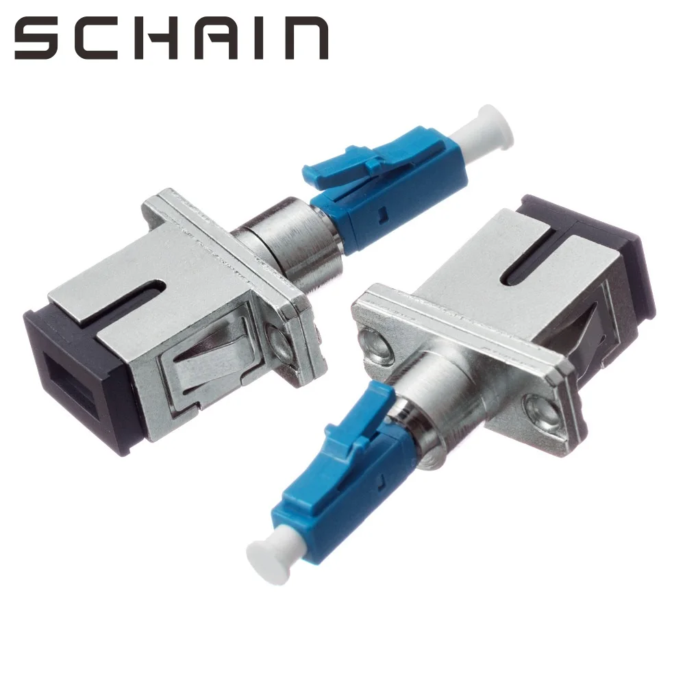 Гибридный волоконно оптический адаптер соединитель соединительный кабель LC