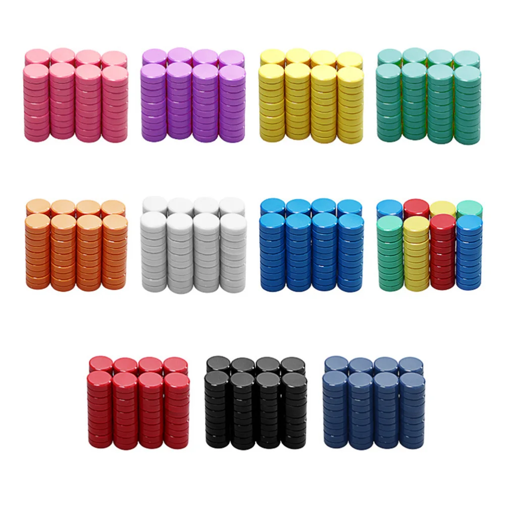 

24pcs 3cm Round Colored Magnets Whiteboard Magnetic Blackboard Stickers for Home Office School (Mixed Colors)