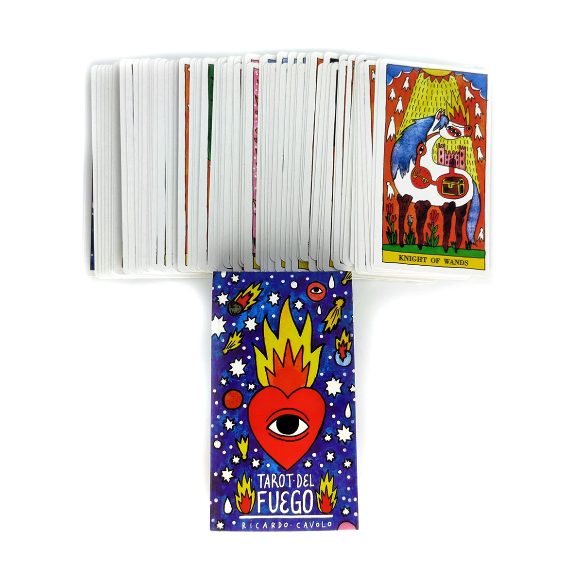 Карты Fire Tarot настольная игра на английском языке семейный подарок день рождения