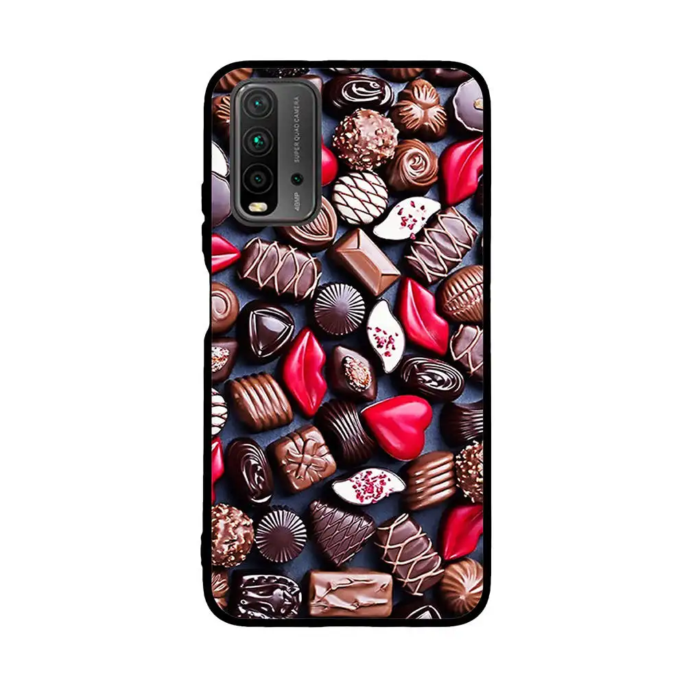 Чехол для Xiaomi Poco M3 Redmi 9 Power мягкий чехол из ТПУ power Redmi9 с розами M 3 чехол|Бамперы| |