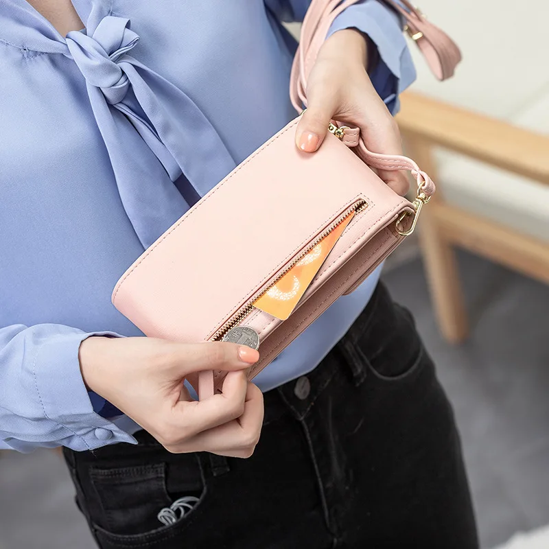 phone bag Brand Designer Women PU Leather Handbag Stylish Mini Shoulder Bag Versatile Ladies Crossbody Bags for IPhone xiaomi | Мобильные
