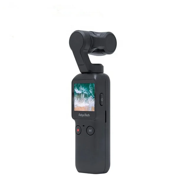 

Feiyu Pocket Stabilized Camera 6-Axis Hybrid Stabilization 4K 60fps 270 Mins Handheld Feiyu Gimbal Stabilizer Smart Track