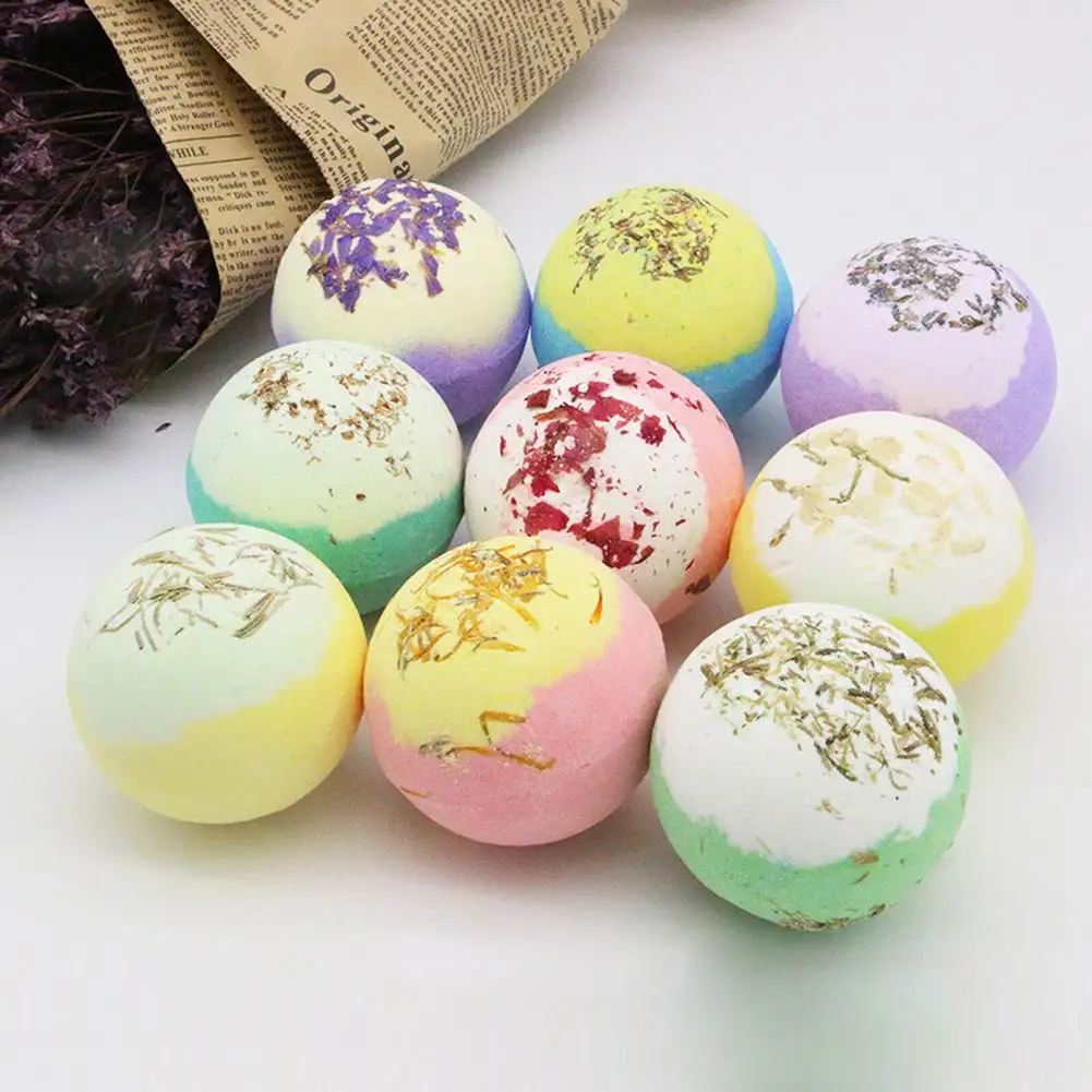 

100g Bath Salt Ball Bombs Bubble Body Stress Relief Exfoliating Moisturizing Skin Care Moisturizing Fragrances Aromatherapy SPA