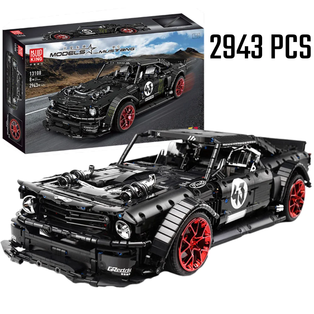 

Форма KING MOC высокотехнологичный автомобиль с дистанционным управлением через приложение RTR V2 Модель гоночного автомобиля строительные бло...