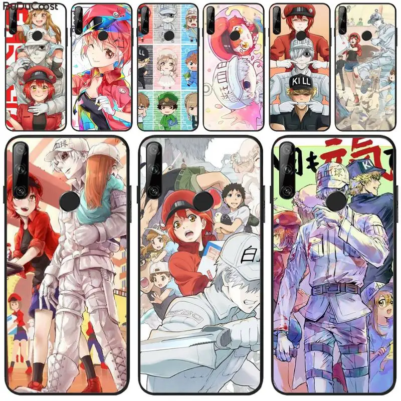 

Chenel Anime Cells At Work Hot Sale Phone Case For Huawei Y5 Y6 Y7 Y9 Prime Pro II 2019 2018 Honor 8 8X 9 lite View9