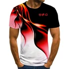 Мужская модная 3D футболка, новинка 2021, мужская хлопковая свободная футболка с защитой от усадки, модная футболка с коротким рукавом, бесплатная доставка