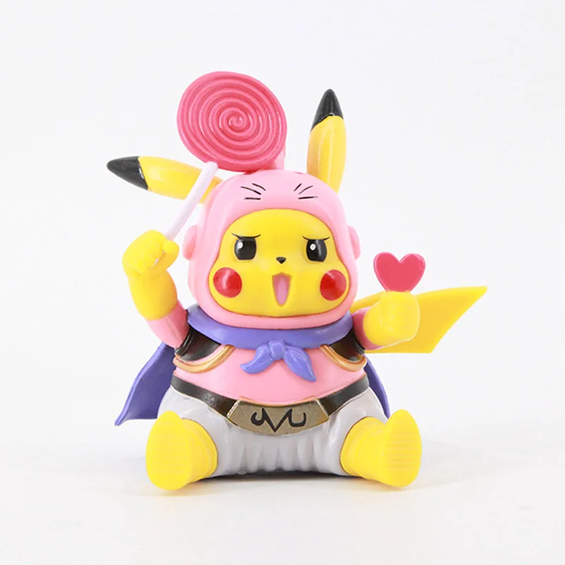 

Аниме фигурки покемона, Пикачу, Cos, демон, Буу, экшн-фигурки Gk, ПВХ Модель, орнамент, кукла, подарок