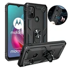 Чехол для Motorola G10 G20 G30 G50 G60 G40 Fusion Edge S, роскошный автомобильный чехол с магнитным кольцом и подставкой, бронированный чехол для телефона Moto G100, задняя крышка