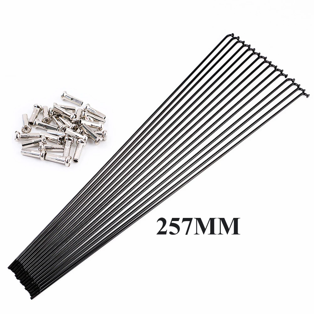 

2mm Spokes Universal Rustproof 255-270mm Bicycle bike Cycling Supplies