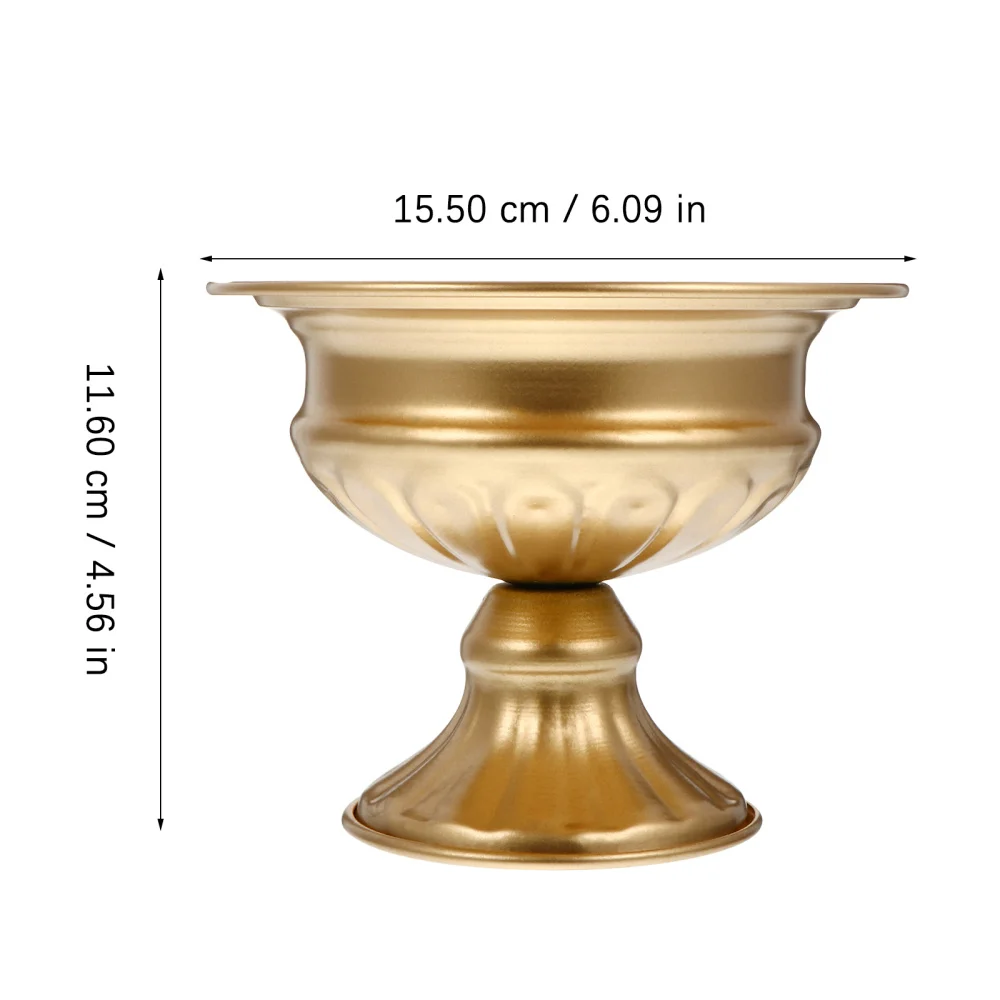 

2Pcs European Style Retro Vase Flower Arrangement Container Home Decoration