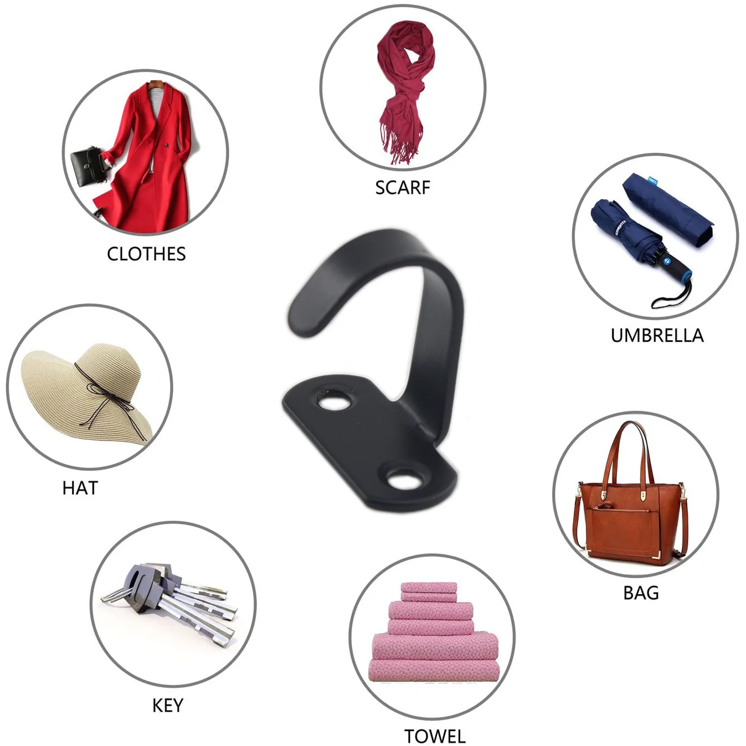 Потолочный крючок из нержавеющей стали крючки для чашек крепления на потолок в