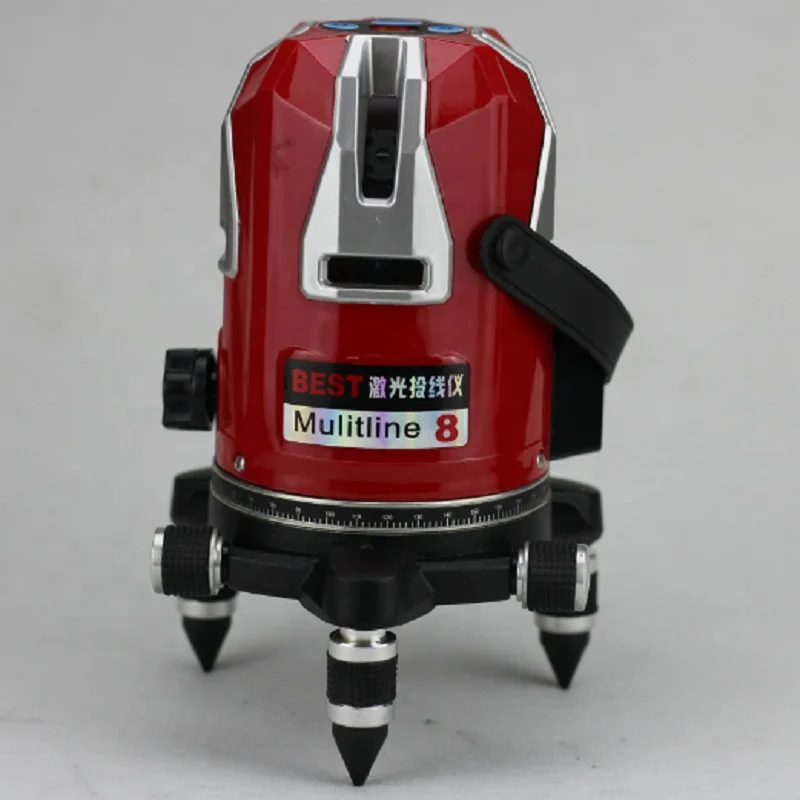 Высокоточный 8 линейный зеленый лазерный уровень|Лазерные уровни| |